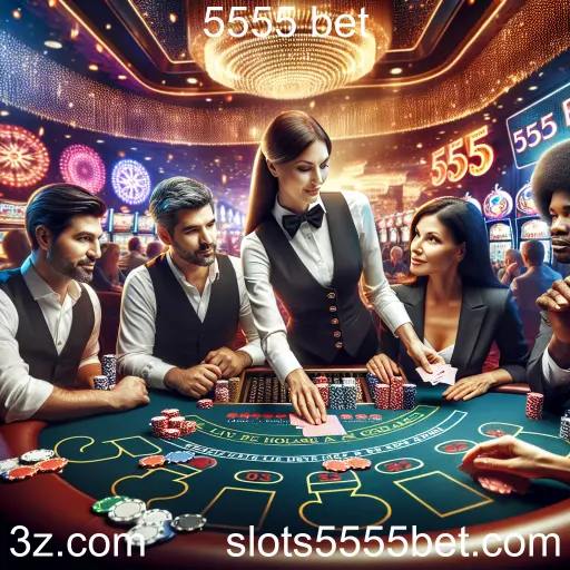 A Experiência do Cassino ao Vivo na 5555 Bet